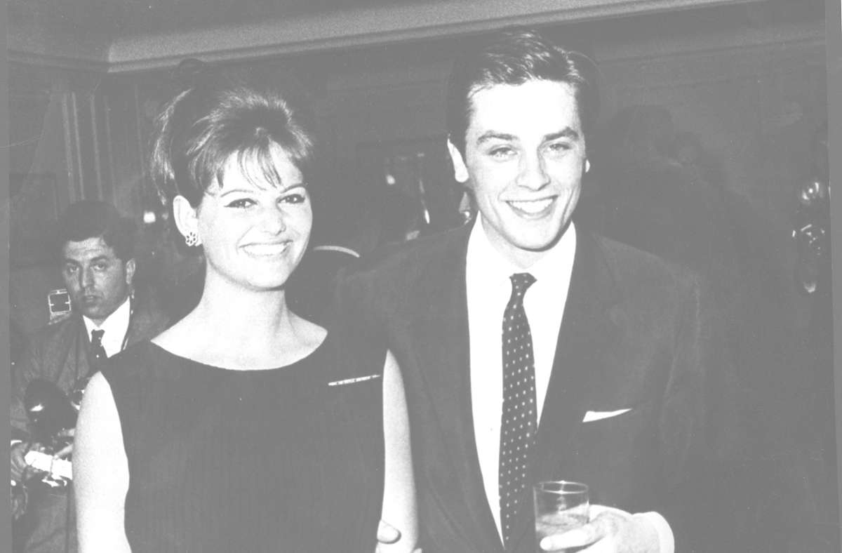 Alain Delon und Claudia Cardinale 1963