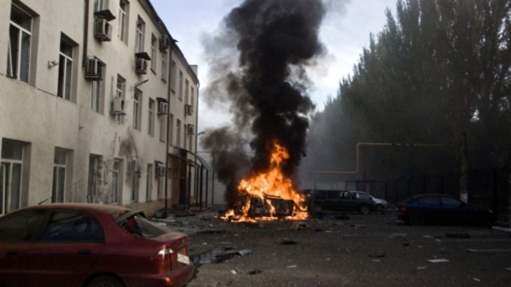 Gefechte in Ostukraine: Vier verletzte Soldaten kommen nach Ulm