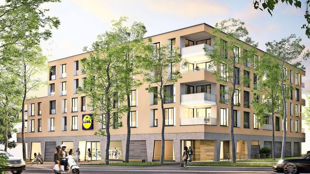 Bauprojekt in Stuttgart-Dürrlewang: Neuer Lebensmittelmarkt könnte 2020 eröffnen