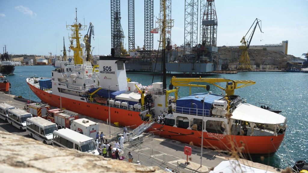 Rettungsschiff: Irrfahrt der „Aquarius“ endet im Hafen von Malta