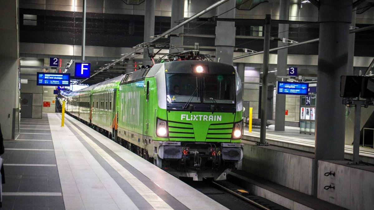 Bahn-Konkurrent Flixtrain: Weniger Züge zwischen Stuttgart und Berlin