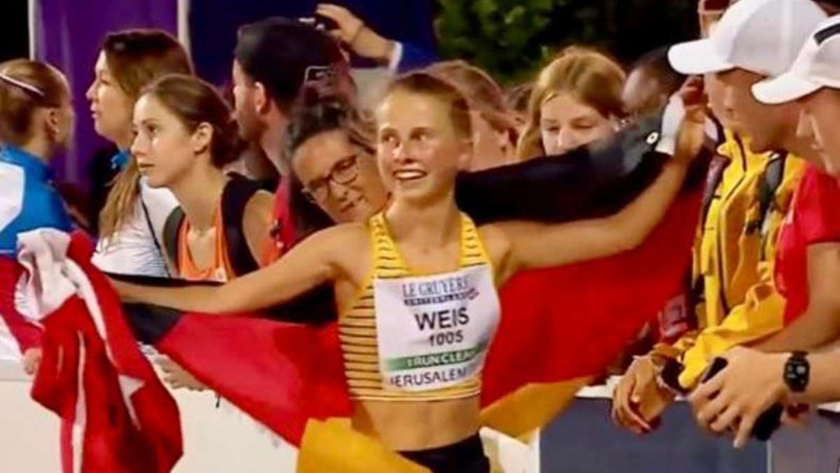 Läuferin aus Gerlingen feiert in Israel: Kira Weis gewinnt Silber über 5000 Meter bei der EM