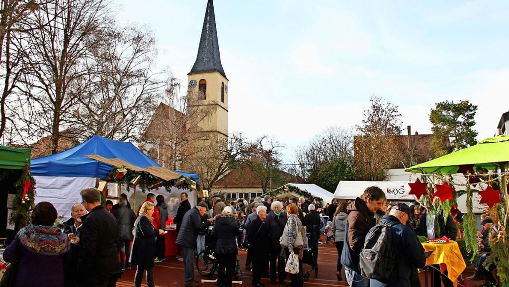 strong Gutsle, Glühwein und Geschenke – auf sechs Adventsmärkten im Stuttgarter Norden konnten sich die Besucher auf Weihnachten einstimmen./strongbr / 