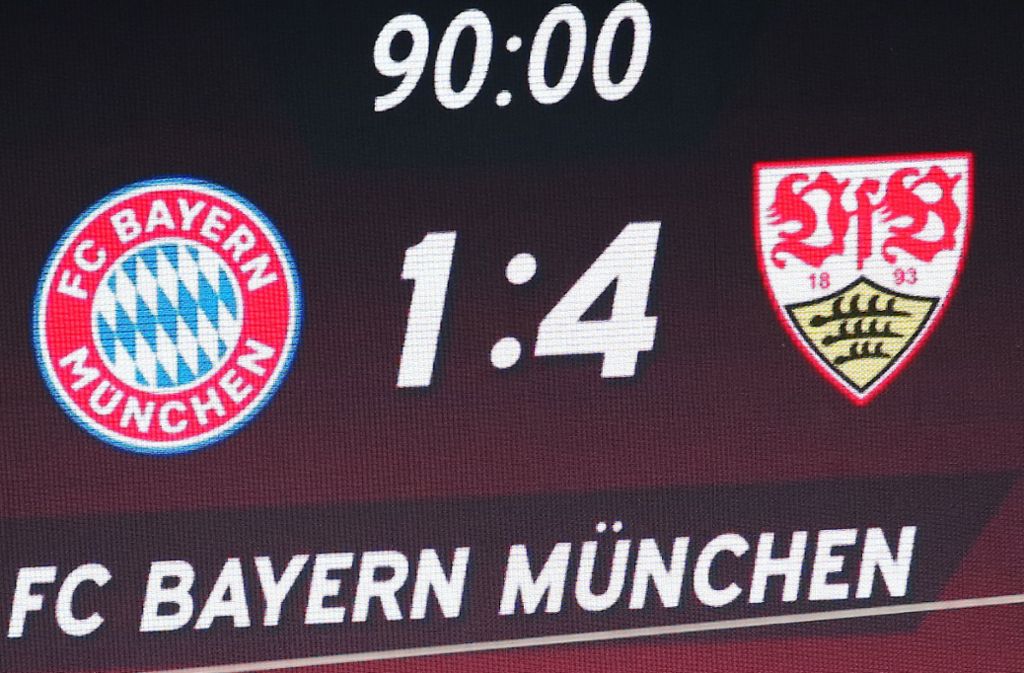 Der VfB-Sieg war die höchste Niederlage des FC Bayern in der Allianz Arena.