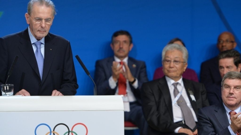 Präsident des IOC: Jacques Rogge geht von Bord