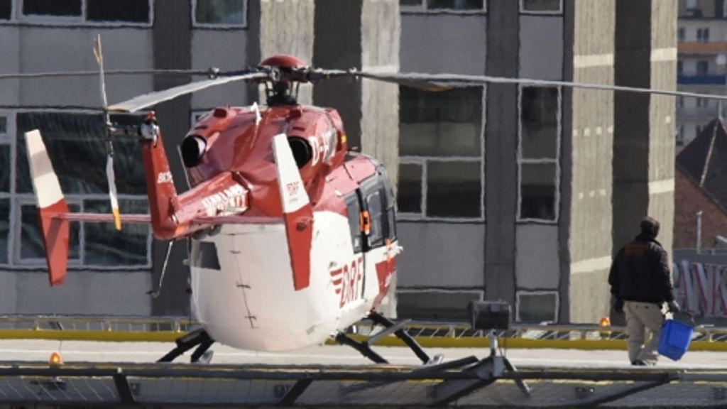 Katharinenhospital Stuttgart: Tödlicher Unfall mit Hubschrauberrotor war Unglücksfall