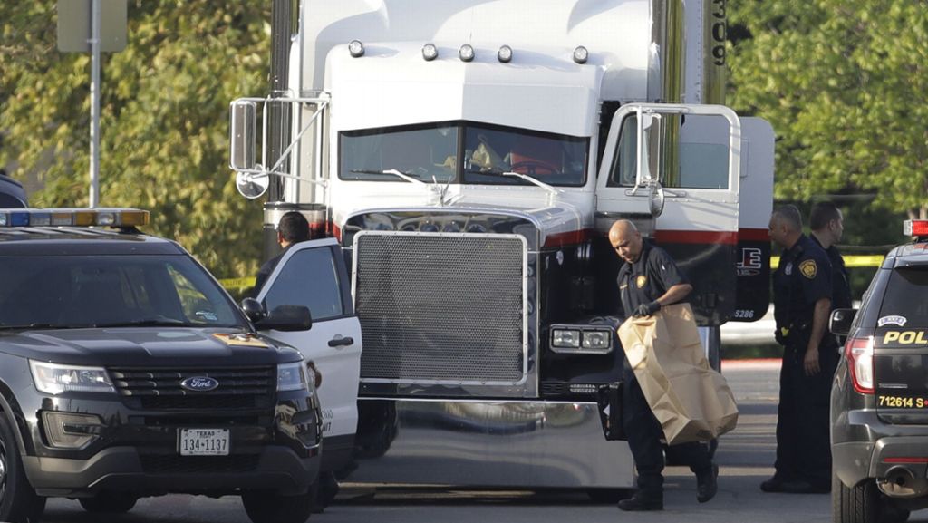 Tote bei Menschenschmuggel in Texas: Im Lastwagen herrschten 65 Grad