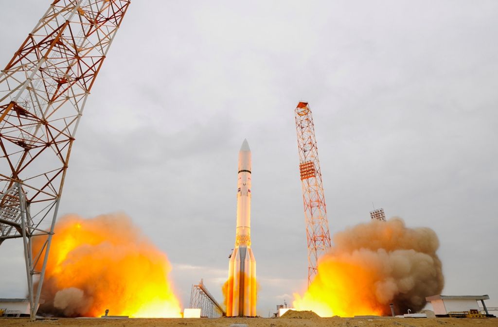 Sieben Monate zuvor startete die Rakete in Kasachstan.