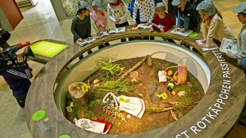  Im Stuttgarter Naturkundemuseum können junge Detektive spannende Stunden bei der Großen Landesausstellung erleben. Die Macher versprechen, der pädagogische Zeigefinger bleibe eingeklappt. 