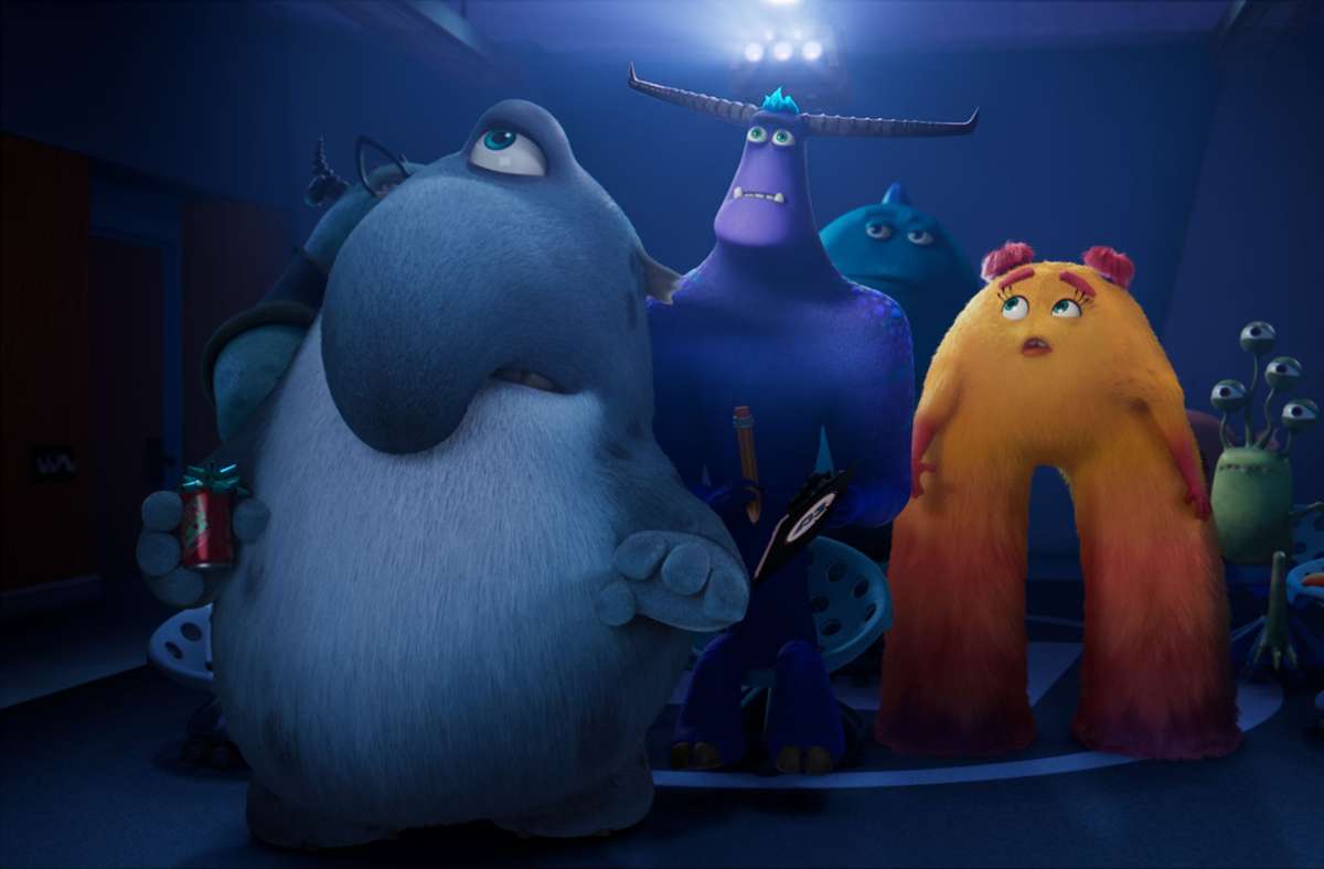 Szenenbild aus der Animationsserie „Monster bei der Arbeit“ - zu sehen beim Streamingdienst Disney+