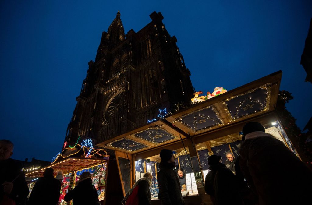 Auf dem Weihnachtsmarkt in Straßburg hat der Attentäter vier Menschen getötet.