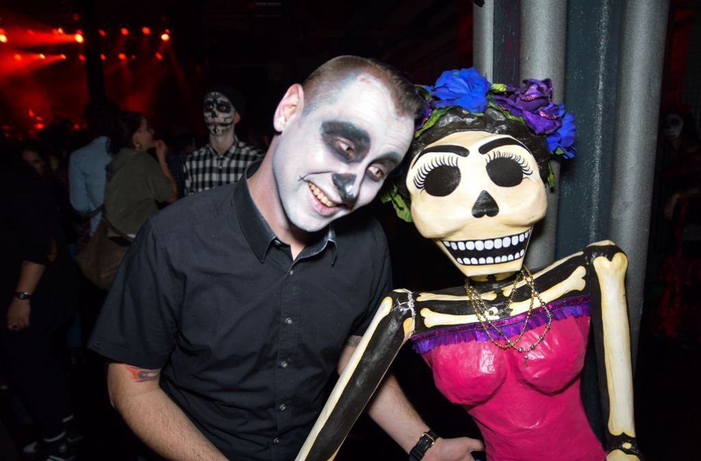 Im Club „Im Wizemann“ wurde das mexikanische Pendant zu Halloween zelebriert – der „Día de los Muertos“.