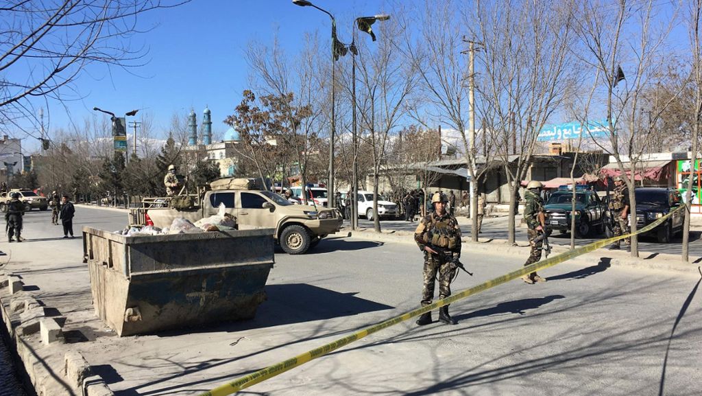 Afghanistan: Dutzende Tote bei Selbstmordanschlag in Kabul