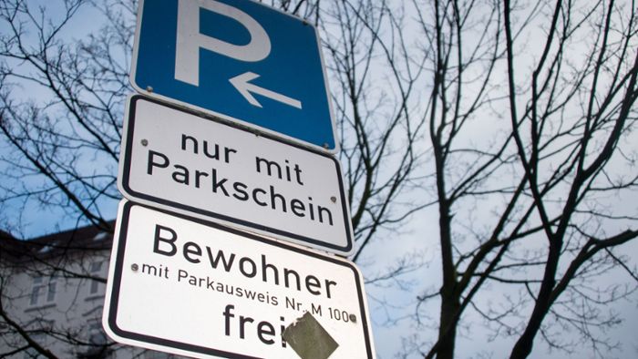 Anwohnerparken soll bald 150 Euro jährlich kosten
