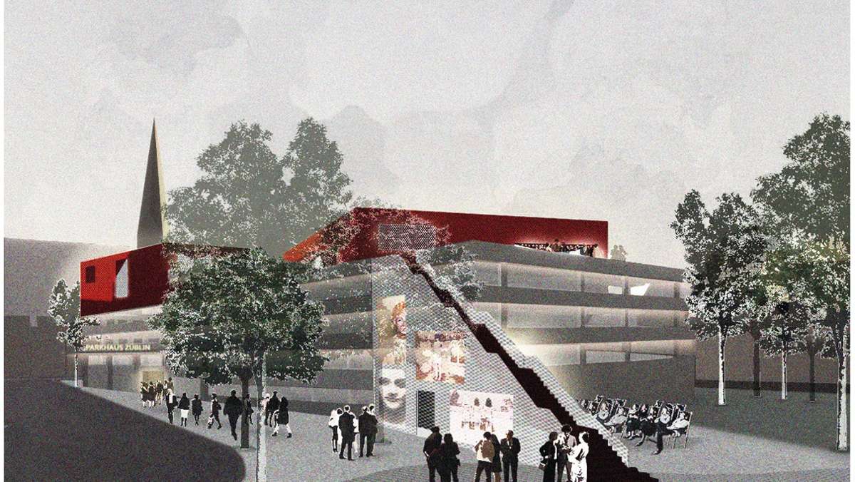 Ideen fürs Züblin-Parkhaus Stuttgart: Vier kreative Umbauvorschläge für das Züblin-Parkhaus